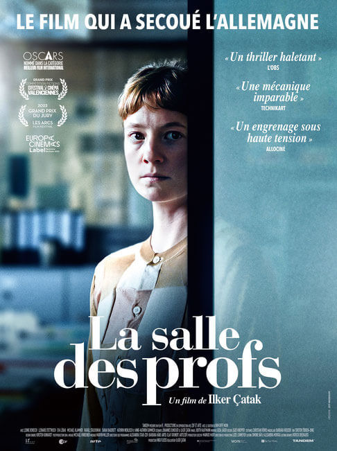 Affiche-salle-des-profs affiche du film la salle des profs, film allemand de 2024